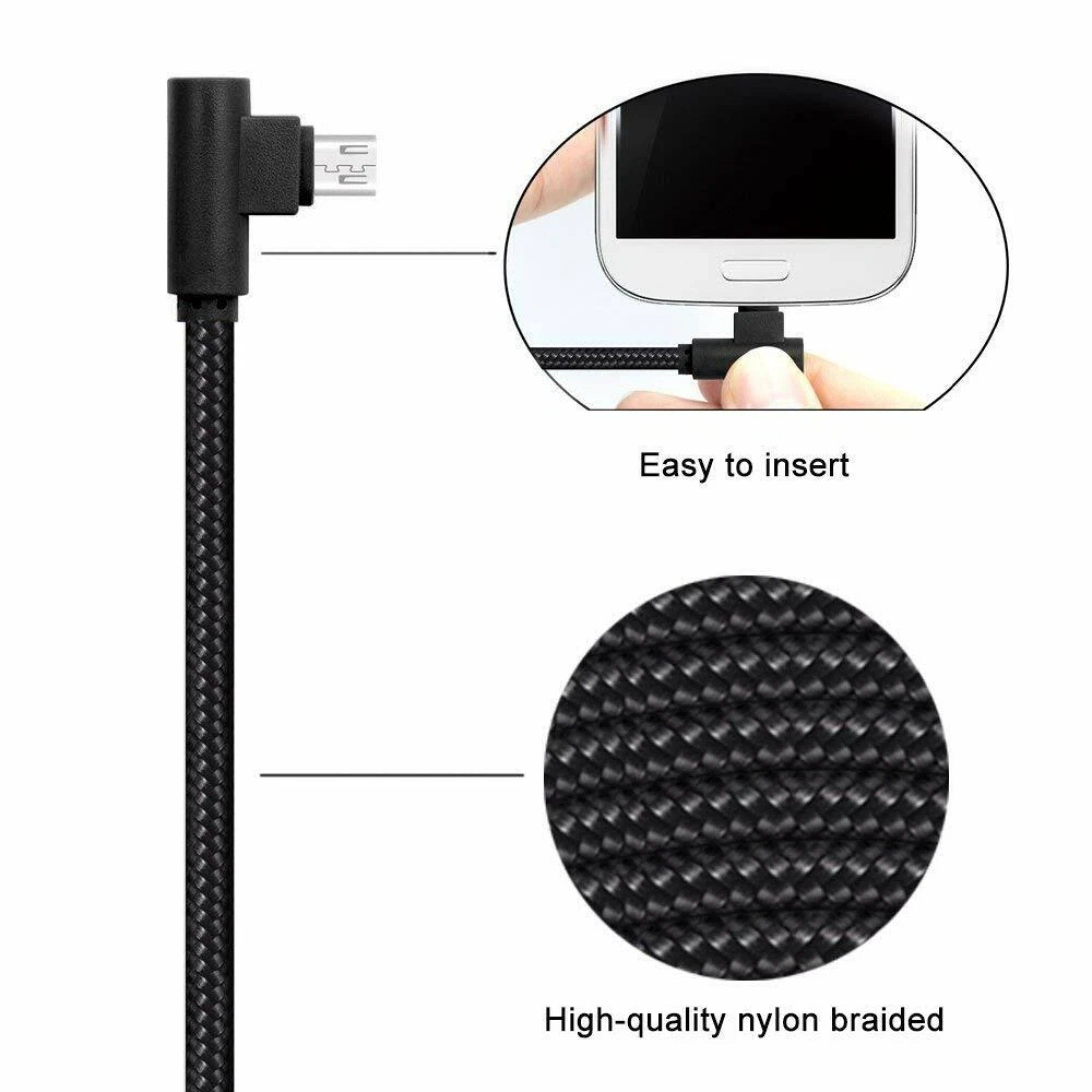 Easy to insert  
High-quality nylon braided