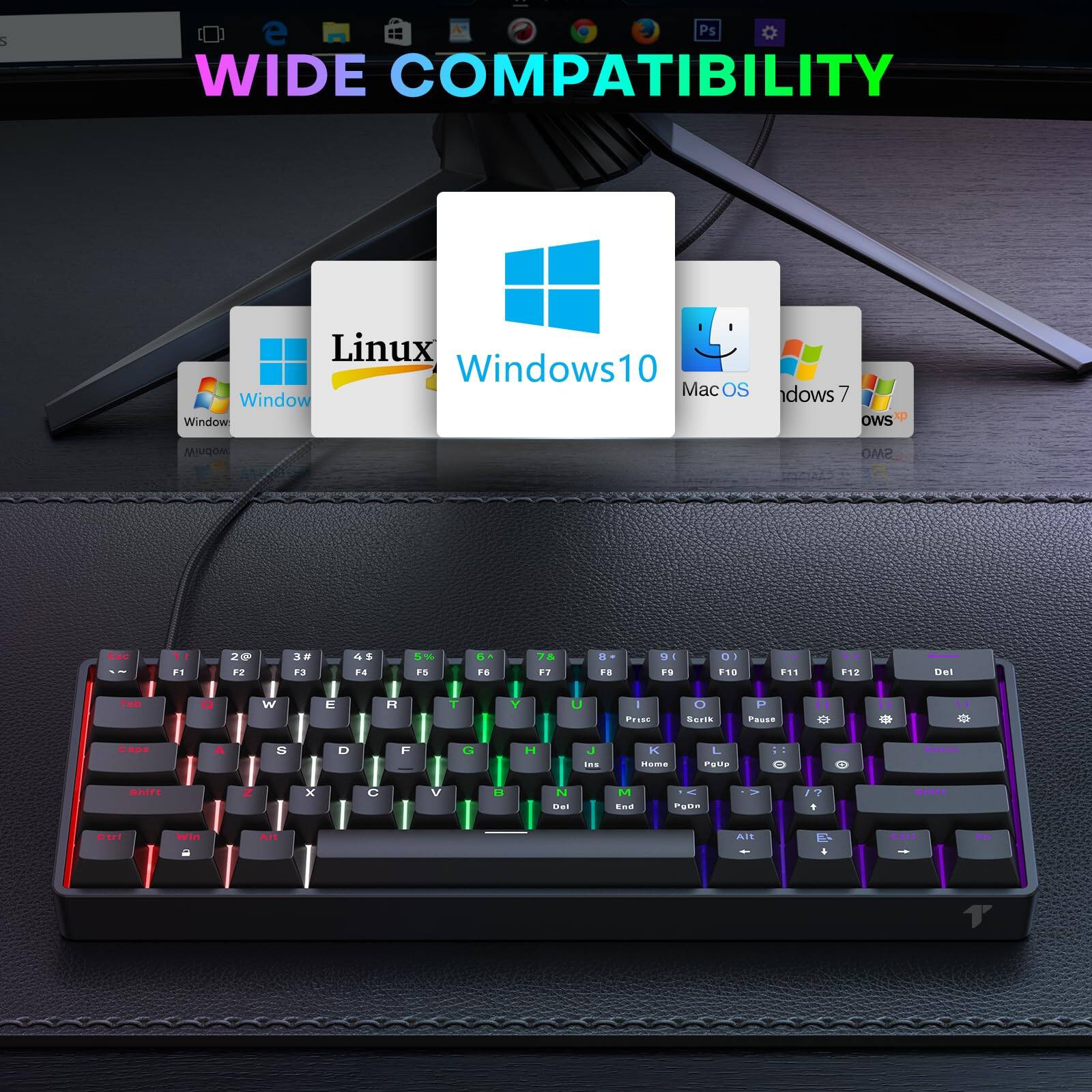 WIDE COMPATIBILITY

Linux Windows10 Mac OS Windows7