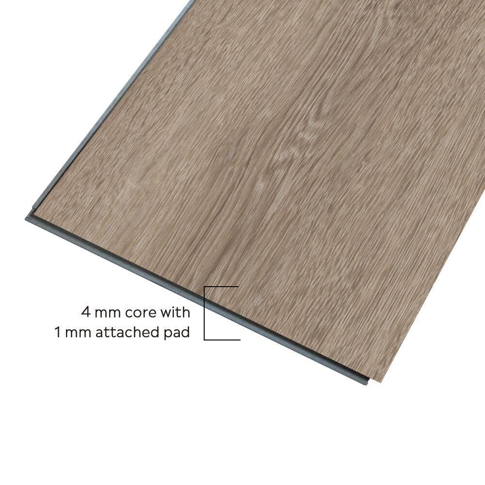 4 mm core with 1 mm attached pad