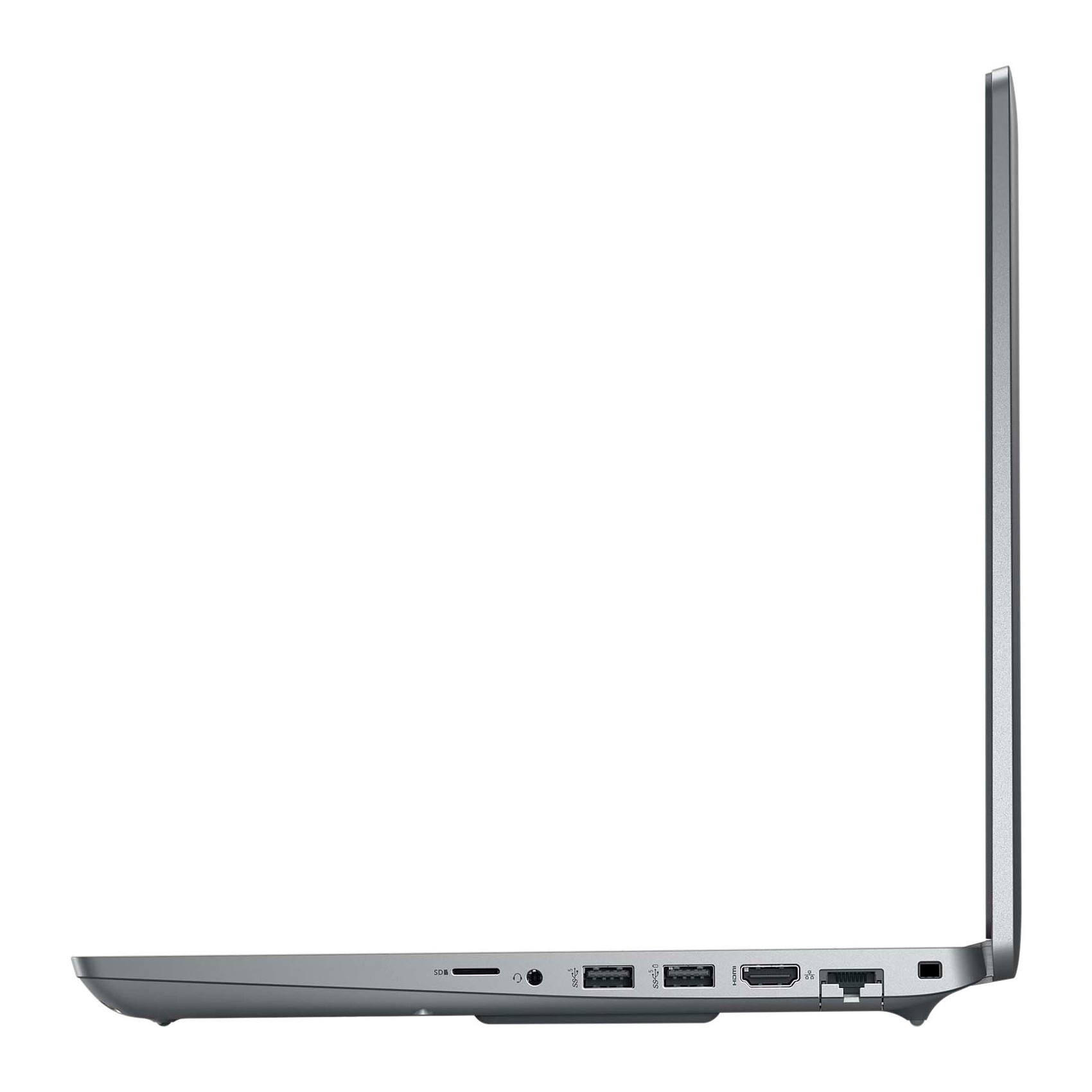 Back. Dell - Dell Precision 5531 Core i7-12800H 2.4GHz, 32GB, 512GB, NVMe SSD, 15.6" FHD, Windows 11 Pro 64-bit - Dark Gray.
