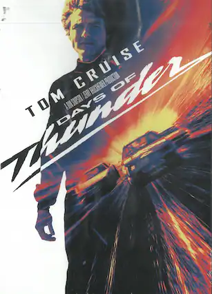 Front. Days of Thunder - DVD.