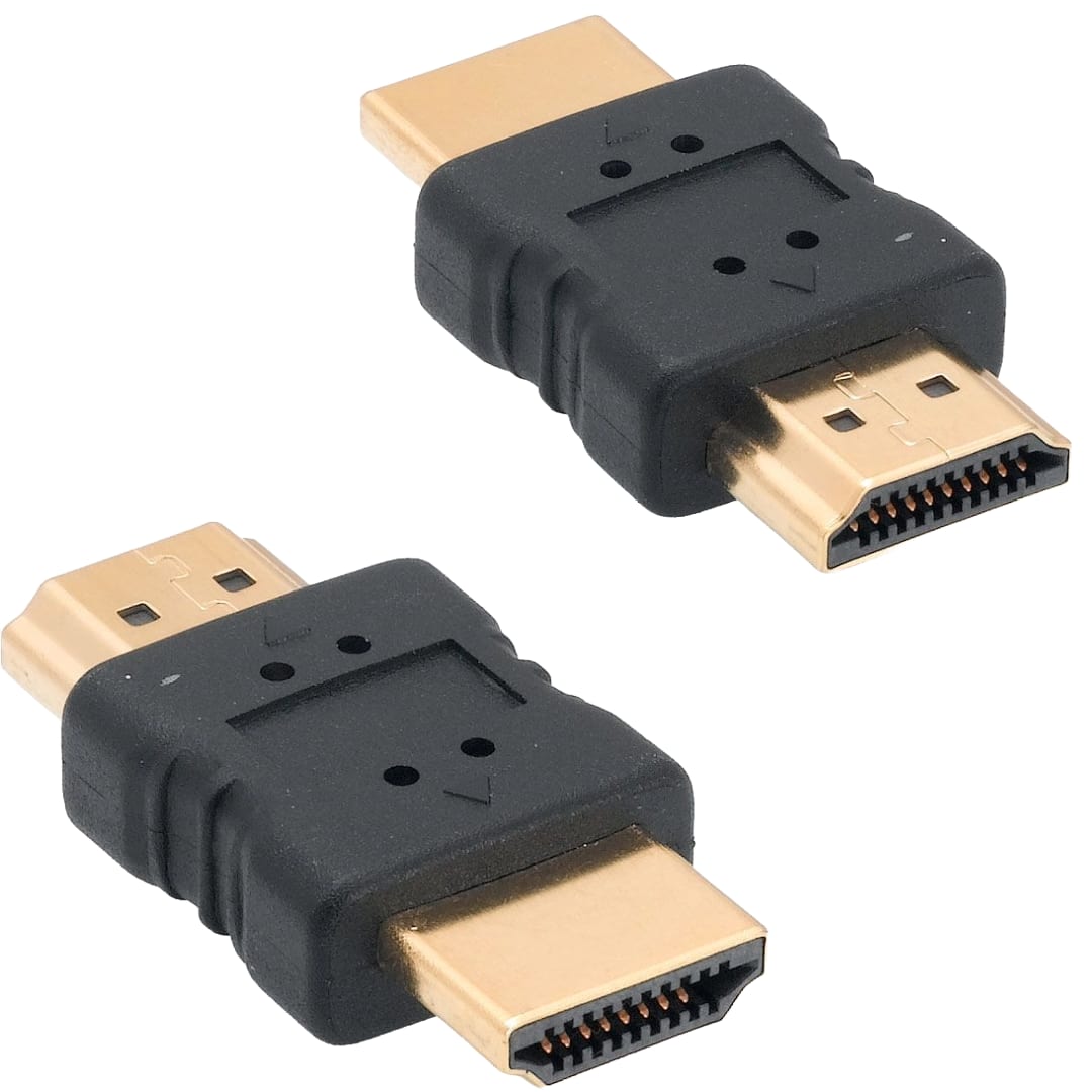Sanoxy - Adapter Compatible for HDMI Male to Male Gender Changer - Black price history on PriceWatchPro