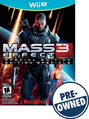  Mass Effect 3: Special Edition PRE-OWNED - Nintendo Wii U
