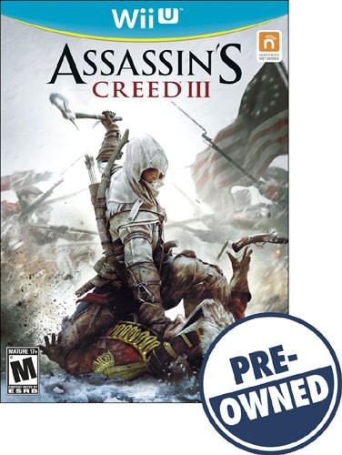  Assassin's Creed III — PRE-OWNED - Nintendo Wii U