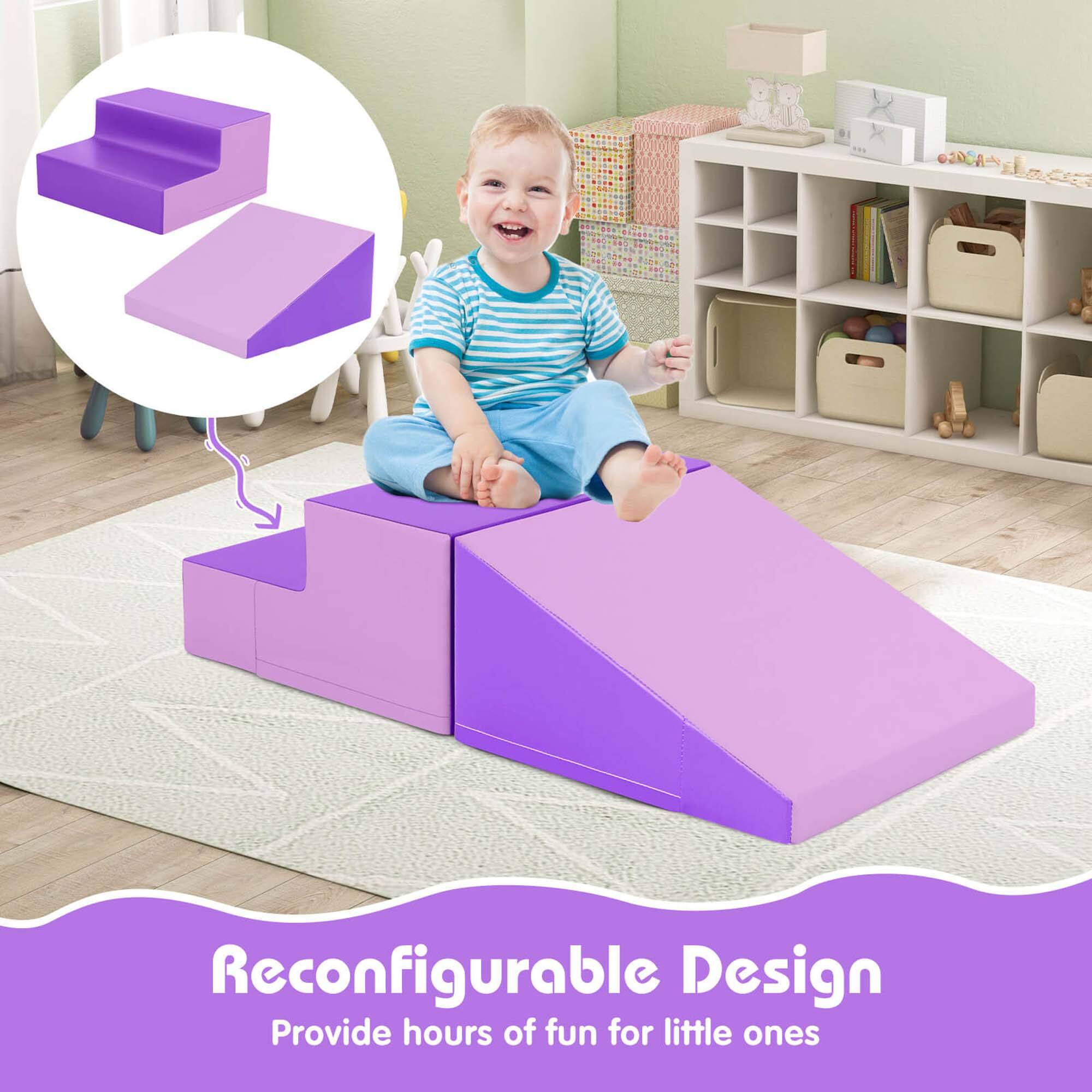 Reconfigurable Design  
Provide hours of fun for little ones