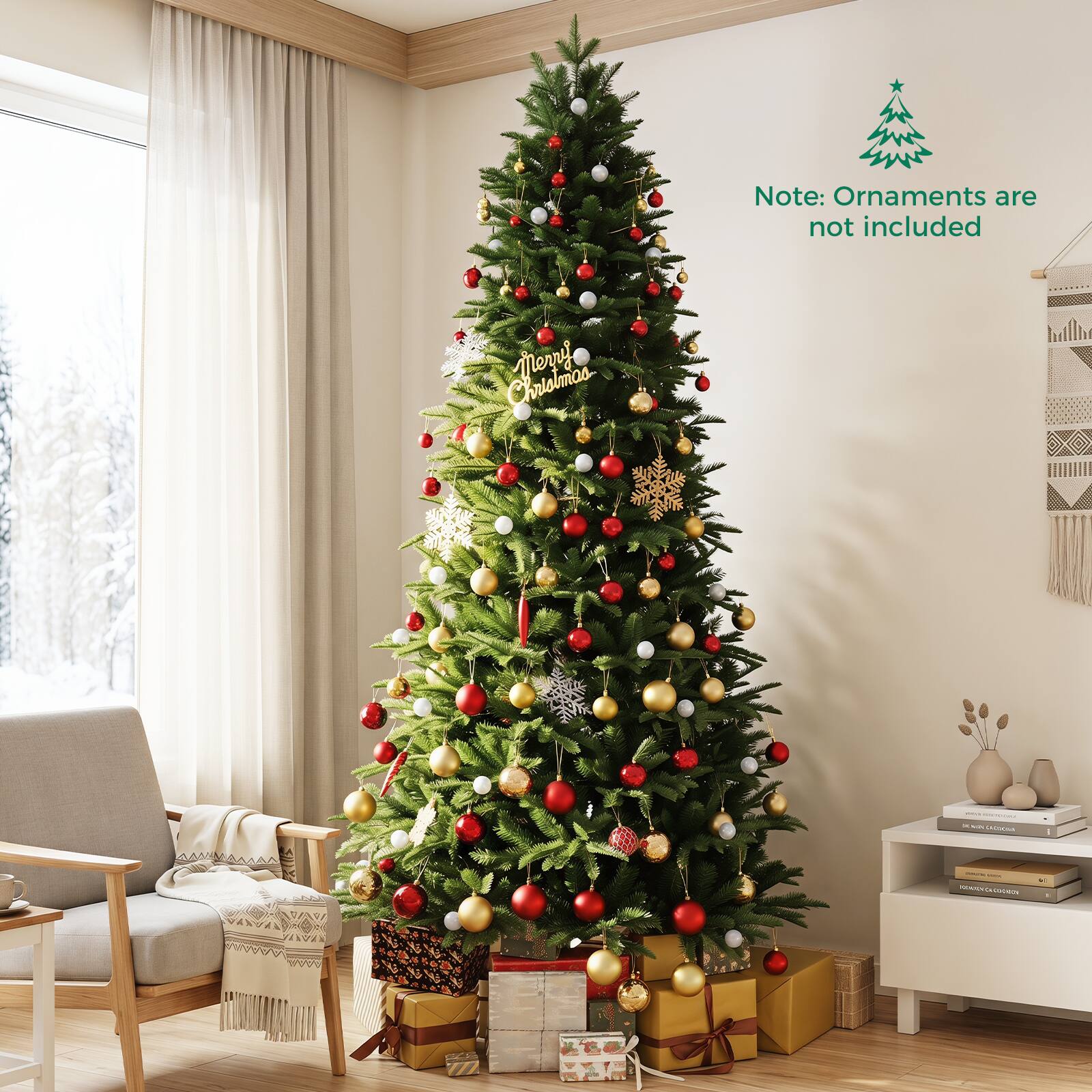 Note: Ornaments are not included

Christmas Merry

Mosta K MILK LAGDOWA

SOURDEN CALORIA