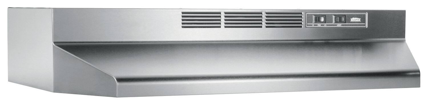 Best Buy Broan 30 Recirculating Range Hood Stainless Steel 413004