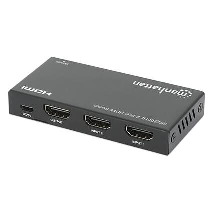 100105 ICH DCV OUTPUT manhattan Switch 1 HDMI 109.s K@GOHz INPUT 2 INPUT 1
DC5V
OUTPUT
INPUT 2
INPUT 1