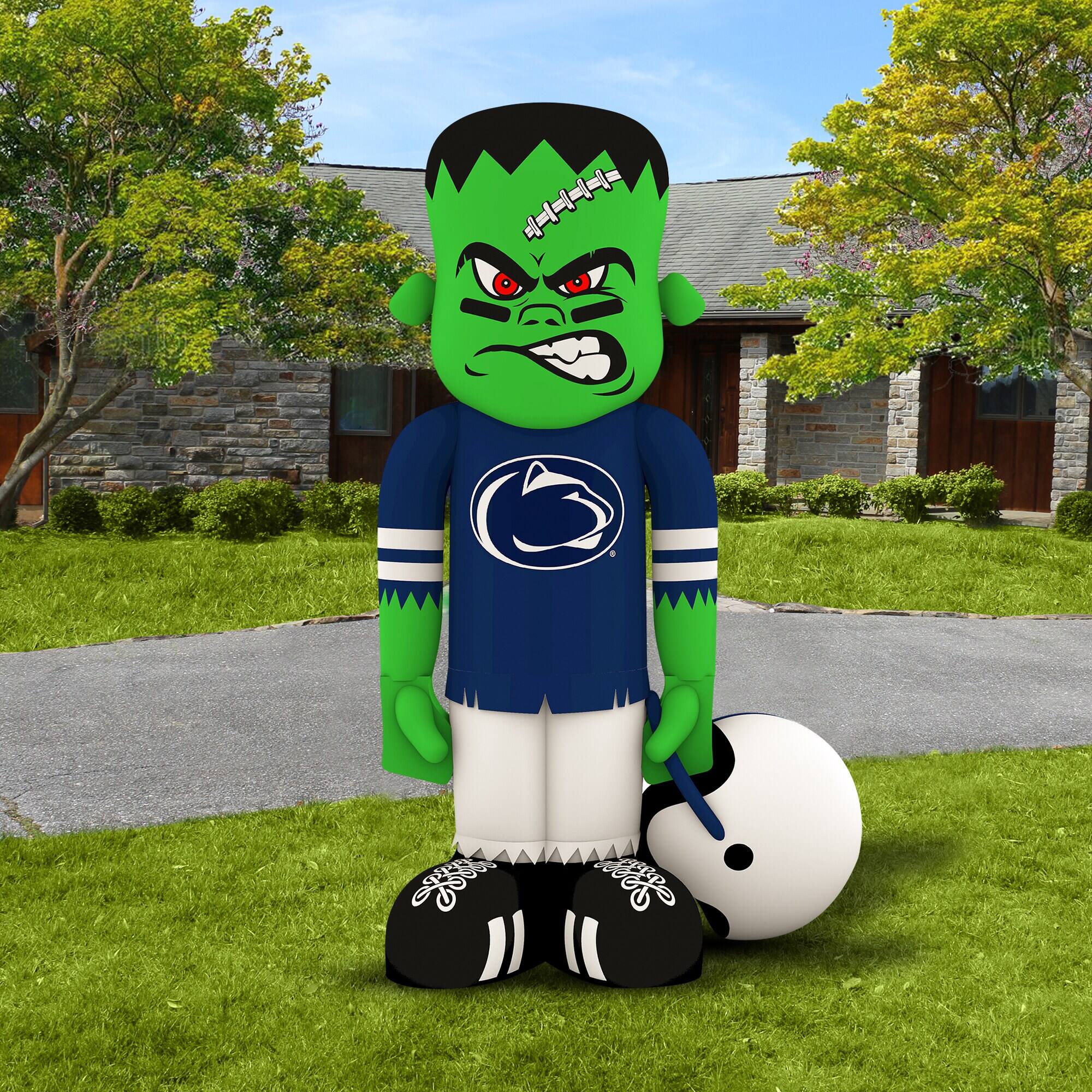 Alt View 3. Sporticulture - Penn State Nittany Lions Halloween Lawn Inflatable Steinbacker - Multicolor.