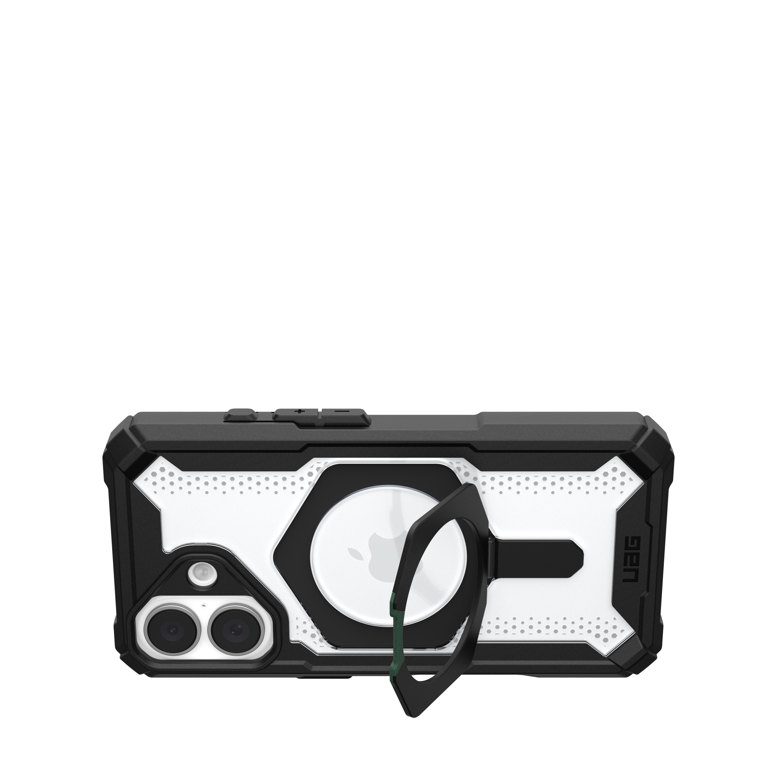 Alt View 1. UAG - Plasma XTE Series Case with Magsafe for Apple iPhone 16 - Black/Clear.