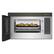Angle. KitchenAid - KitchenAid - 1.1 Cu. Ft. Over-the-Range Microwave Oven with Flush Built-In Design - Black Ore - Black Ore.