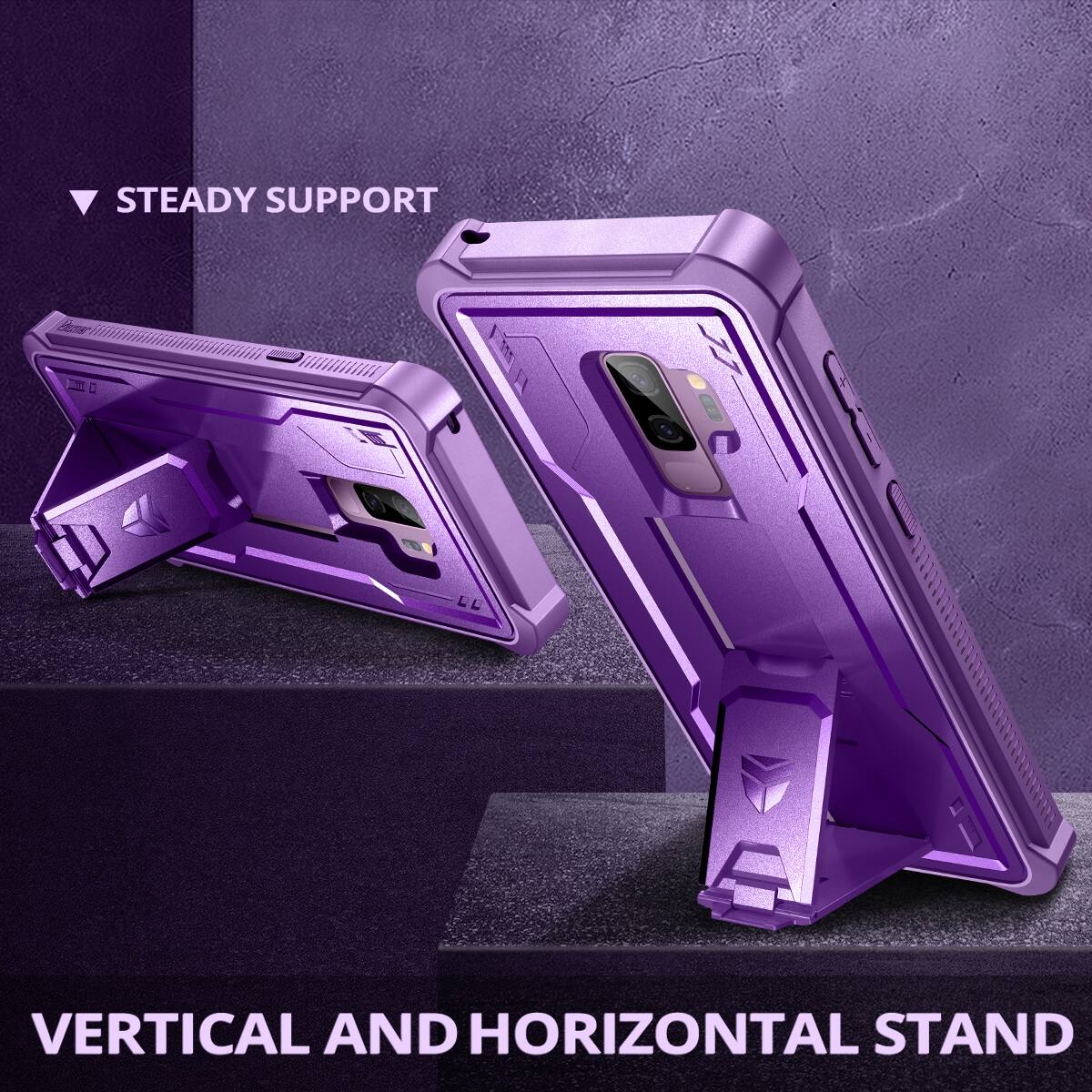 STEADY SUPPORT  
VERTICAL AND HORIZONTAL STAND