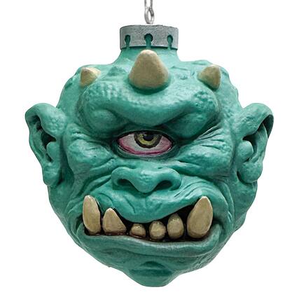 Front. Gorenaments - Len Simon's Gorenaments 3.5 Inch Horror Ornament Series 2 | Cy - Green.