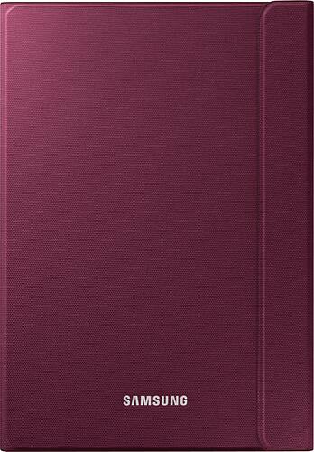 Front. Samsung - Book Cover for Samsung Galaxy Tab A 9.7 - Velvet Wine.