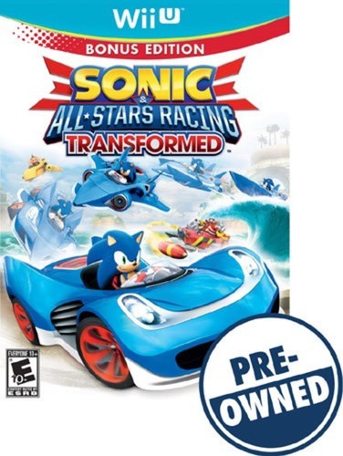  Sonic &amp; All-Stars Racing Transformed — PRE-OWNED - Nintendo Wii U