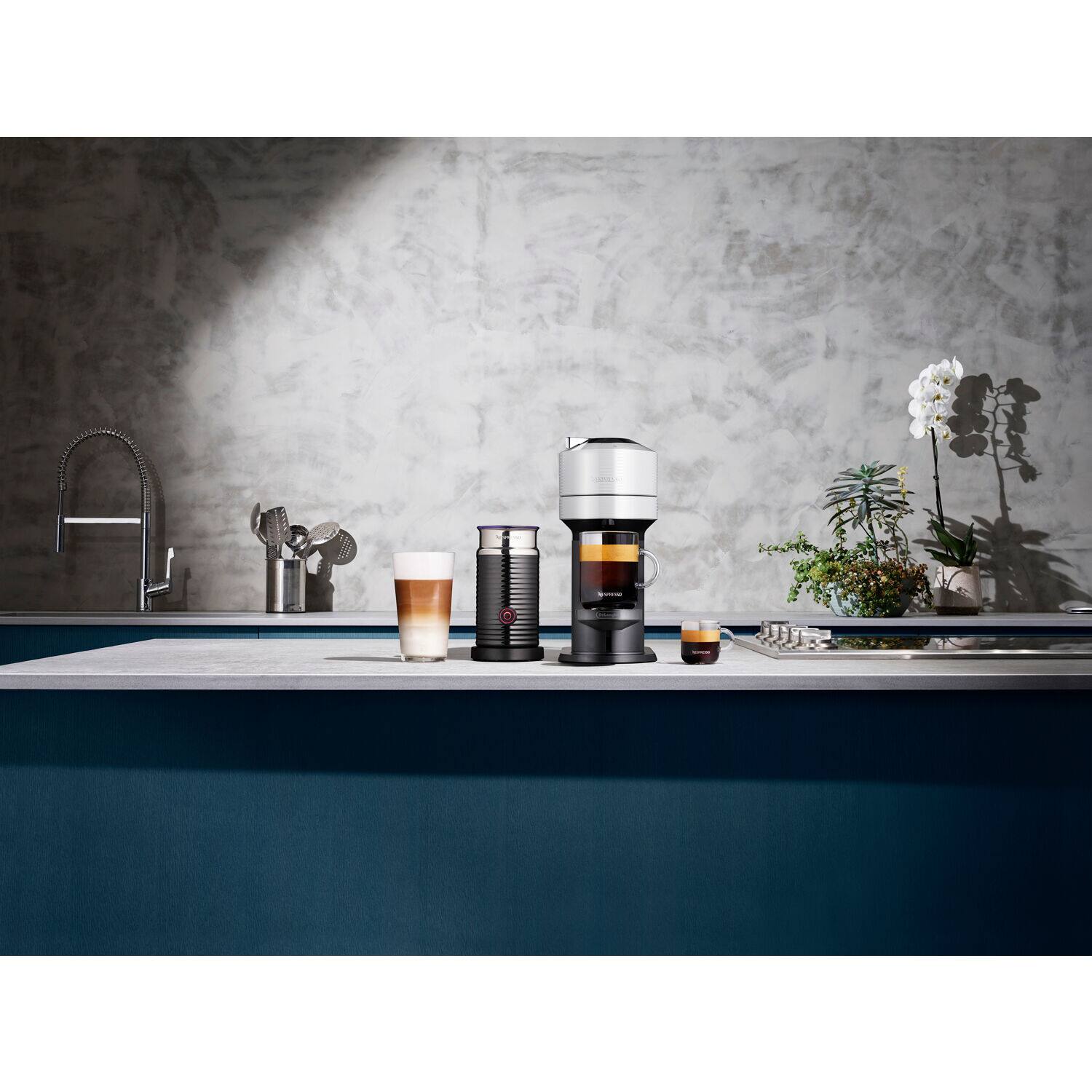 Alt View 14. Nespresso - Vertuo Next Premium Coffee and Espresso Maker in White - White.