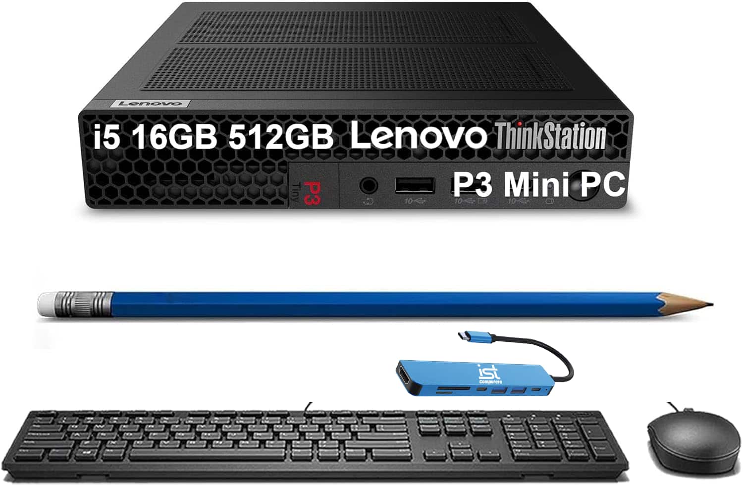Lenovo - ThinkStation P3 Tiny...