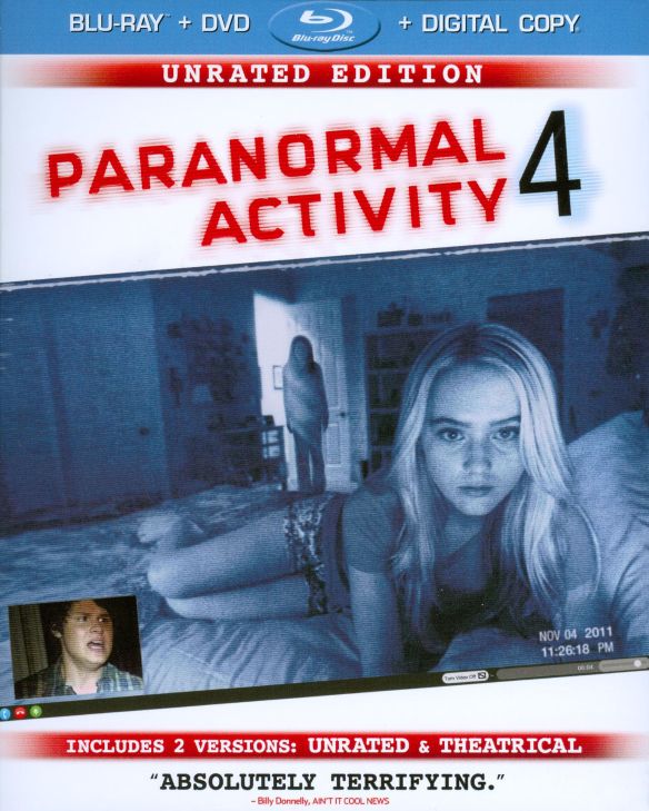  Paranormal Activity 4 [Unrated Director's Cut] [Blu-ray/DVD] [Includes Digital Copy] [2012]