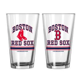 Logo Brands - 16oz. Pint Glass Two Pack - Multicolor