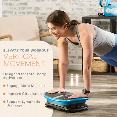 Lifepro | Vibra Voice-Controlled Vertical Vibration Plate Lifepro | Vibra Voice-Controlled Vertical Vibration Plate