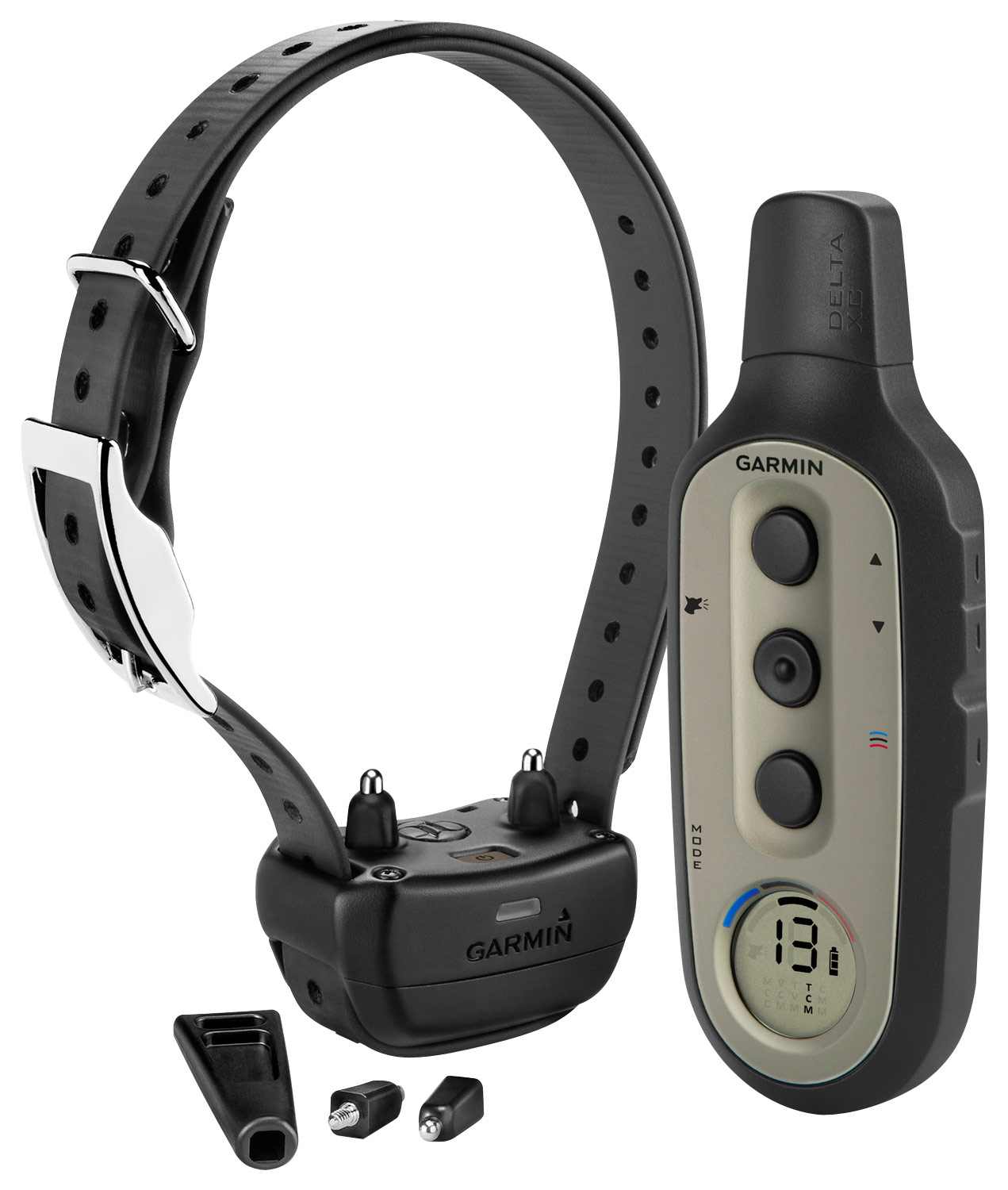 Garmin - Delta Sport XC Dog Training Device with BarkLimiter - Black