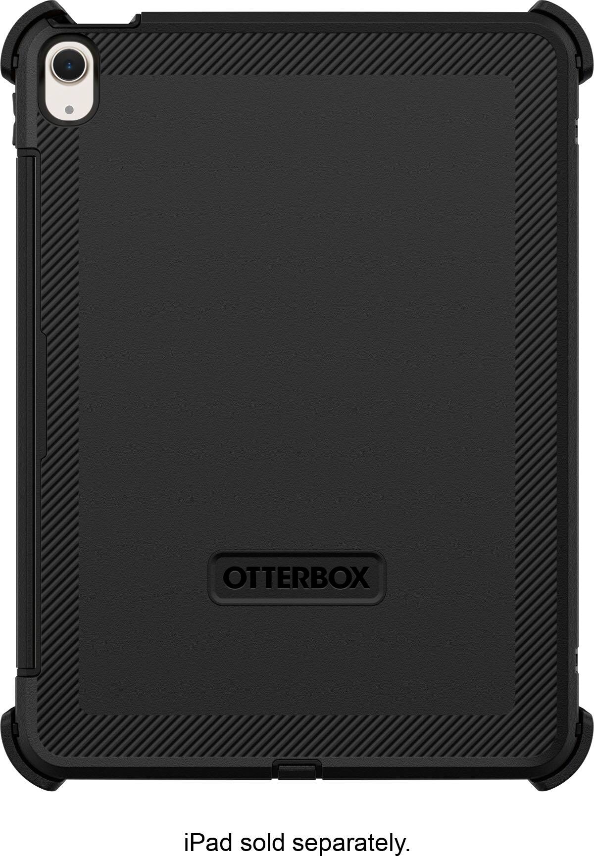 The text on the image reads "OTTERBOX iPad sold separately."