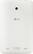 Back. LG - G Pad - 7" - 8GB - White.