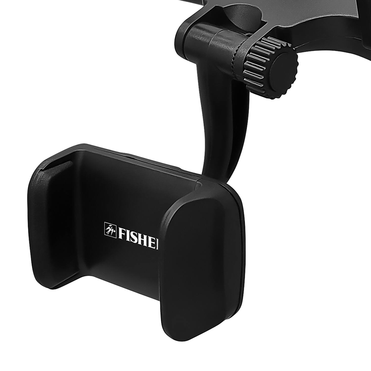 Back. Fisher - Rearview Mirror Phone Mount - Black.