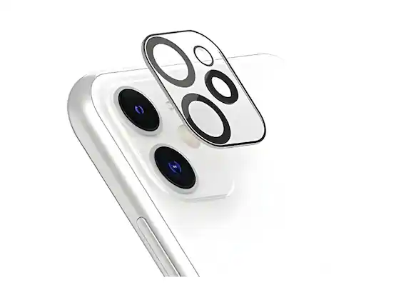 Front. Body Glove - Body Glove Fellowes DuraGlass Glass Camera Screen Protector for iPhone 11 - Clear.