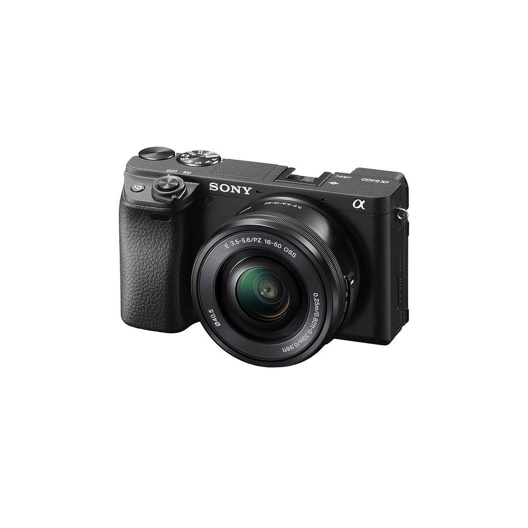 Sony A6400 Mirrorless Camera with 16 50 Lens + 64GB Card + ZeeTech