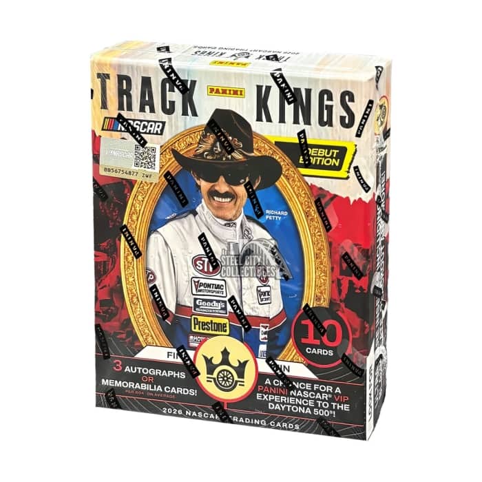 2026 Panini Track Kings NASCAR Racing Hobby Box price history on PriceWatchPro