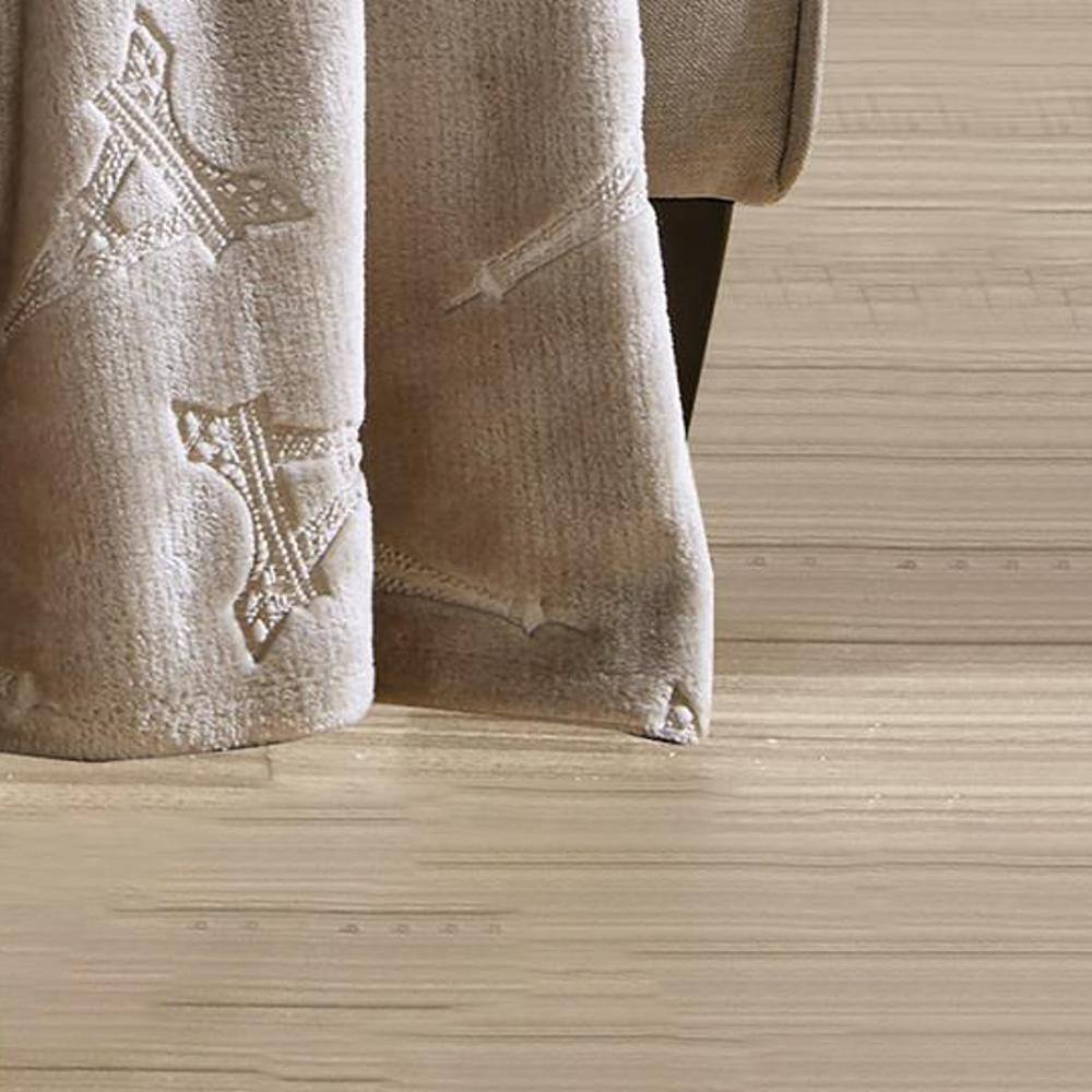 Alt View 2. Noble House - Eiffel Tower Premium Microplush Super Soft Embossed Pattern All Season 50" x 60" Throw Blanket, Taupe - Taupe.