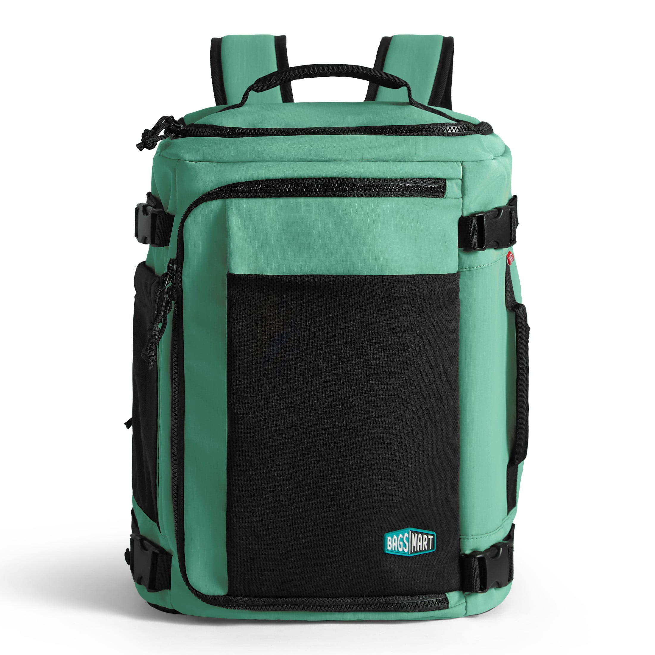 Bagsmart - Blast 38L Mesh Travel Backpack with Breathable Compartment, Lightweight Outdoor Daypack for Hiking, Commuting & Sports - Green price history on PriceWatchPro