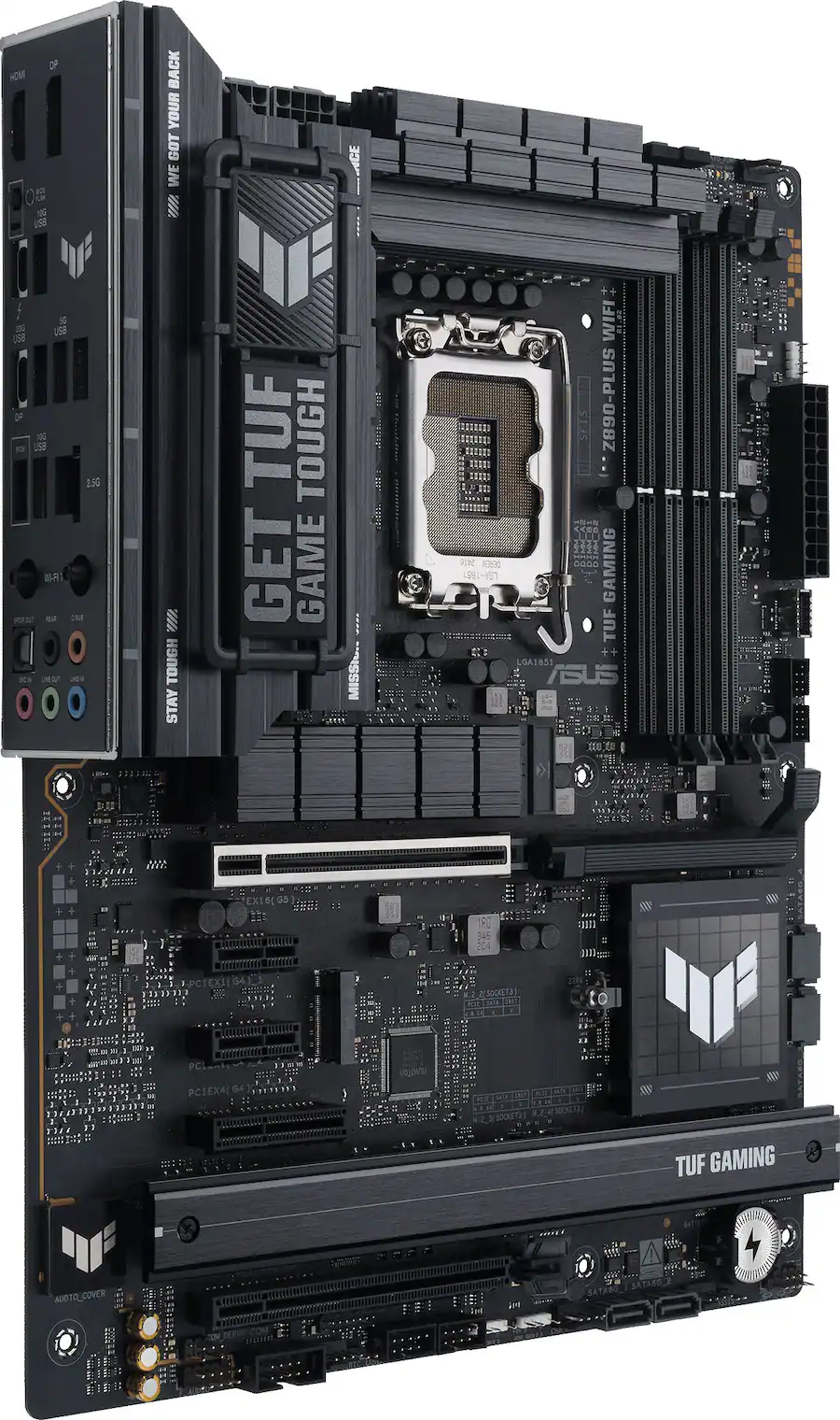 ASUS TUF GAMING Z890 PLUS WIFI (Socket LGA 1851) Intel Z890 ATX DDR5 Wi ...
