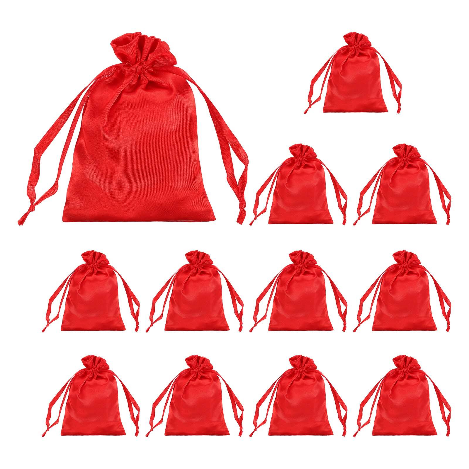 "Unique Bargains - 12pcs 3.9"" x 5.9"" Party Favor Bags Favor Bags for Birthday Candy - Red" price history on PriceWatchPro