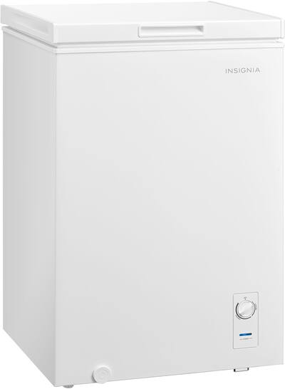 Insignia™ 3.5 Cu. Ft. Garage Ready Chest Freezer White NS Insignia™ 3.5 Cu. Ft. Garage Ready Chest Freezer White NS