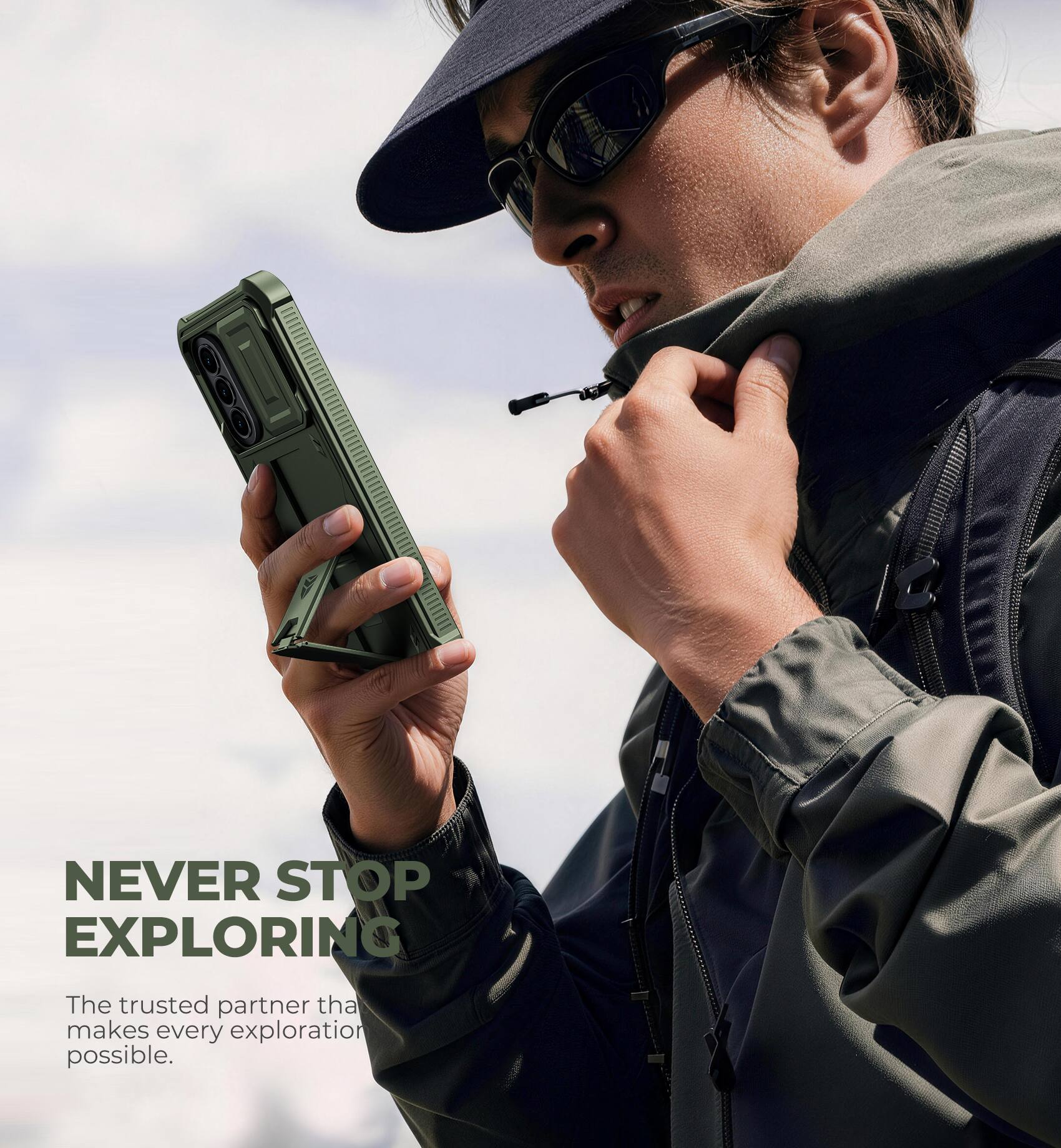 NEVER STOP EXPLORING  
The trusted partner that makes every exploration possible.