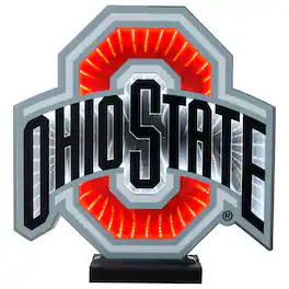 Sporticulture - Ohio State Buckeyes LED Infinity Logo Light - Multicolor
