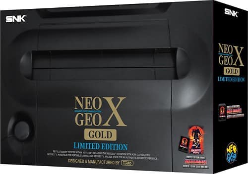 Best Buy Tommo Neogeo X Gold Limited Edition Handheld Video Game Console Ng 001