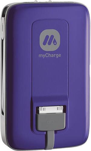Angle Standard. myCharge - Summit Portable Battery for Select Apple® and Micro USB Devices.