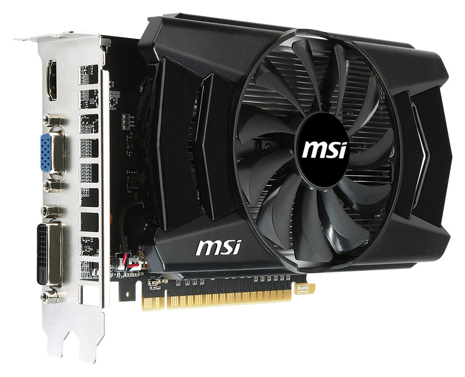 Best Buy Msi Nvidia Geforce Gtx 750 Ti 2gb Gddr5 Pci Express 3 0 Graphics Card Black N750ti2gd5oc