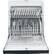 Alt View 12. GE - Spacemaker 24" Built-In Dishwasher - Black.