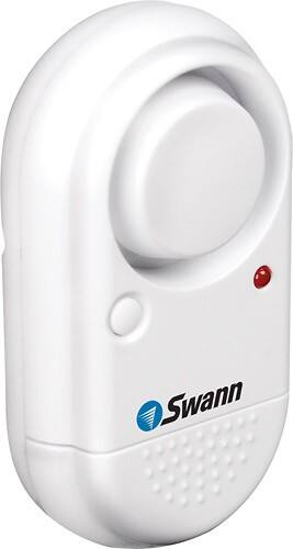 Front Standard. Swann - Window Alarm - White.