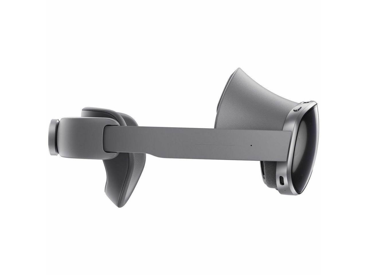 Alt View 3. Samsung - Samsung Galaxy XR Mixed Reality Glasses for PC, 109° FOV, Micro OLED, BT/Wi-Fi, Rechargeable, Silver Shadow - Silver Shadow.