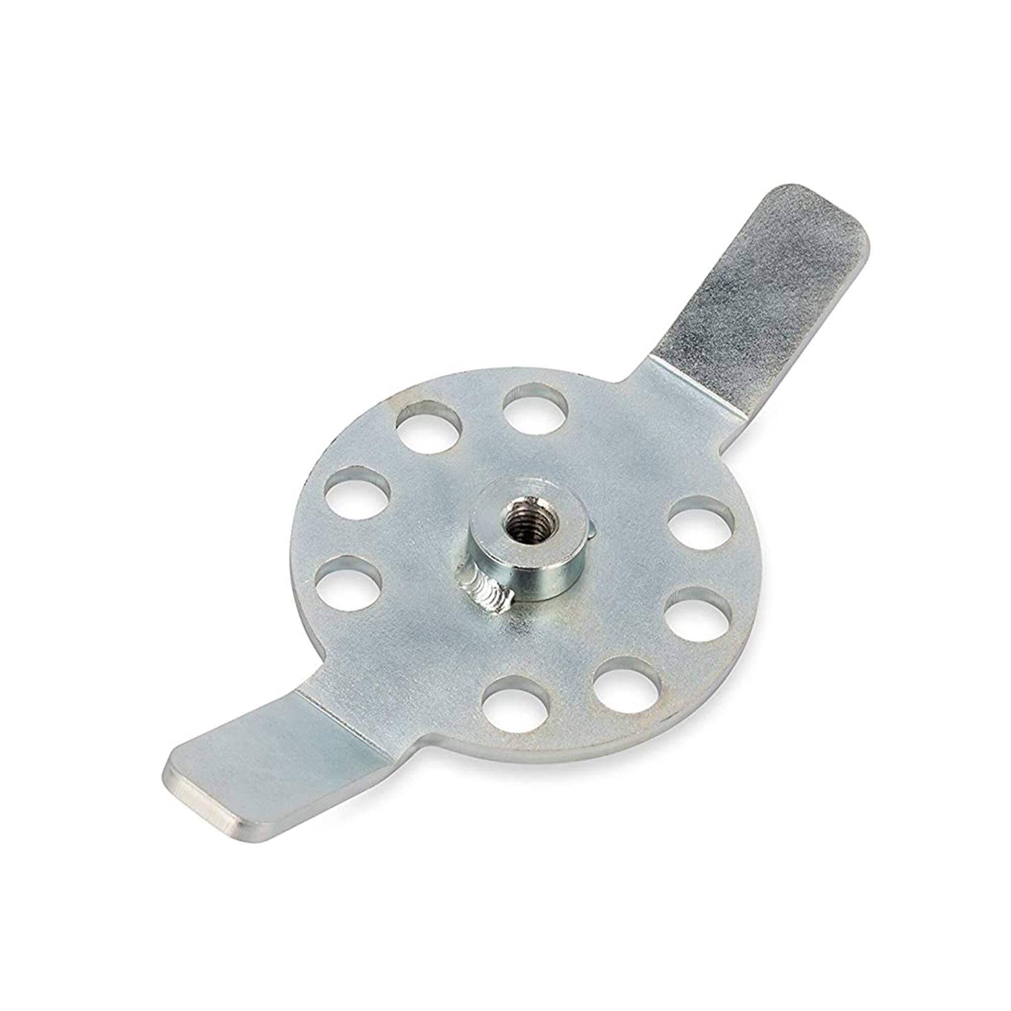 Alt View 2. Camco - Camco Double Propane Tank Theft Prevention Combination Locking Device for RVs - Silver.