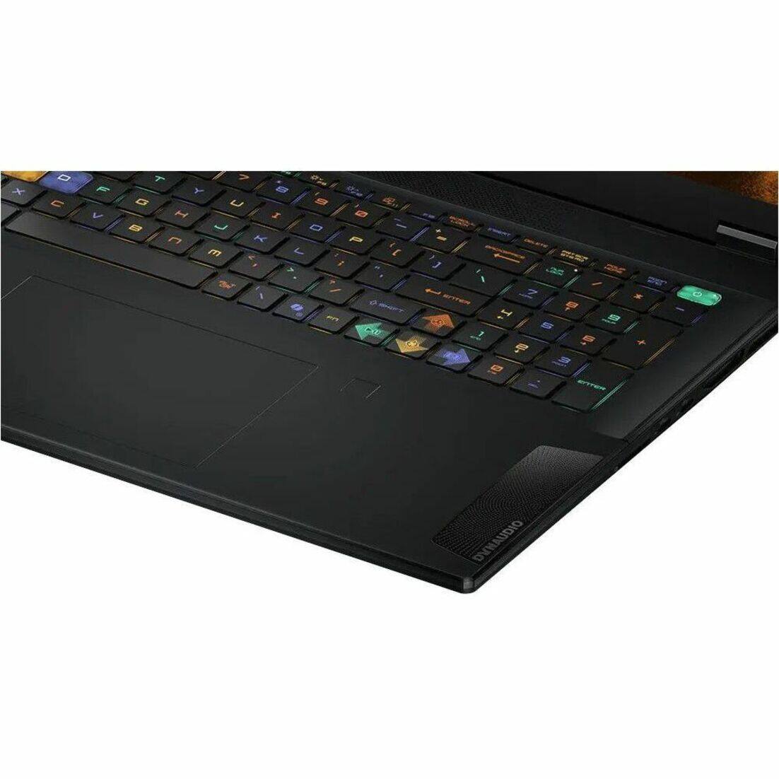 Alt View 24. MSI - 18" Gaming Laptop 3840 x 2400 () - AMD Ryzen AI 9 HX 370 with 64GB Memory - GeForce RTX 5090 - 2 TB SSD - Midnight Black, Black.