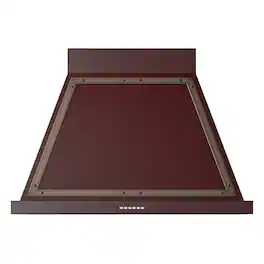 ILVE - 36 inches - Externally Vented - Wall Range Hood - Burgundy