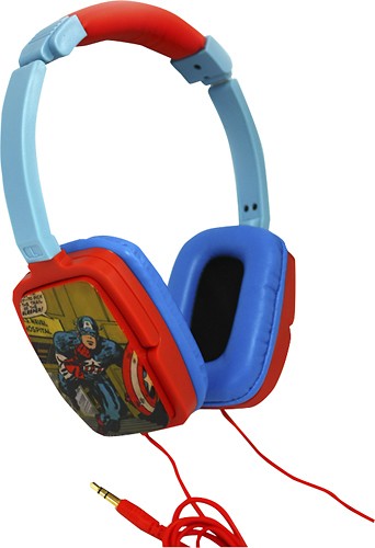  Marvel - Captain America Over-the-Ear Headphones