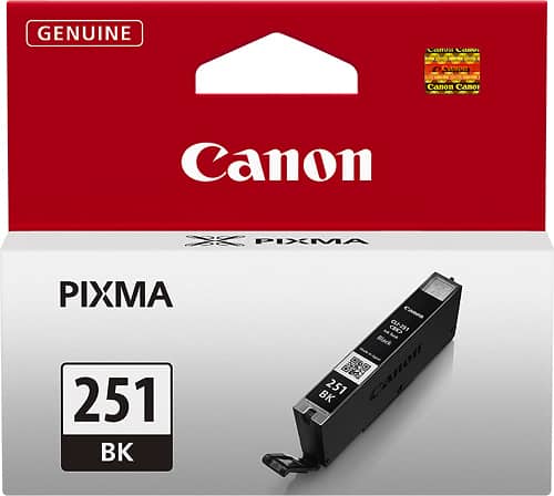 Canon - 251 Ink Tank - Black - Larger Front