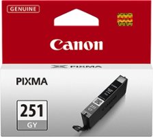 Canon - 251  Standard Capacity Ink Cartridge - Gray - Front_Zoom
